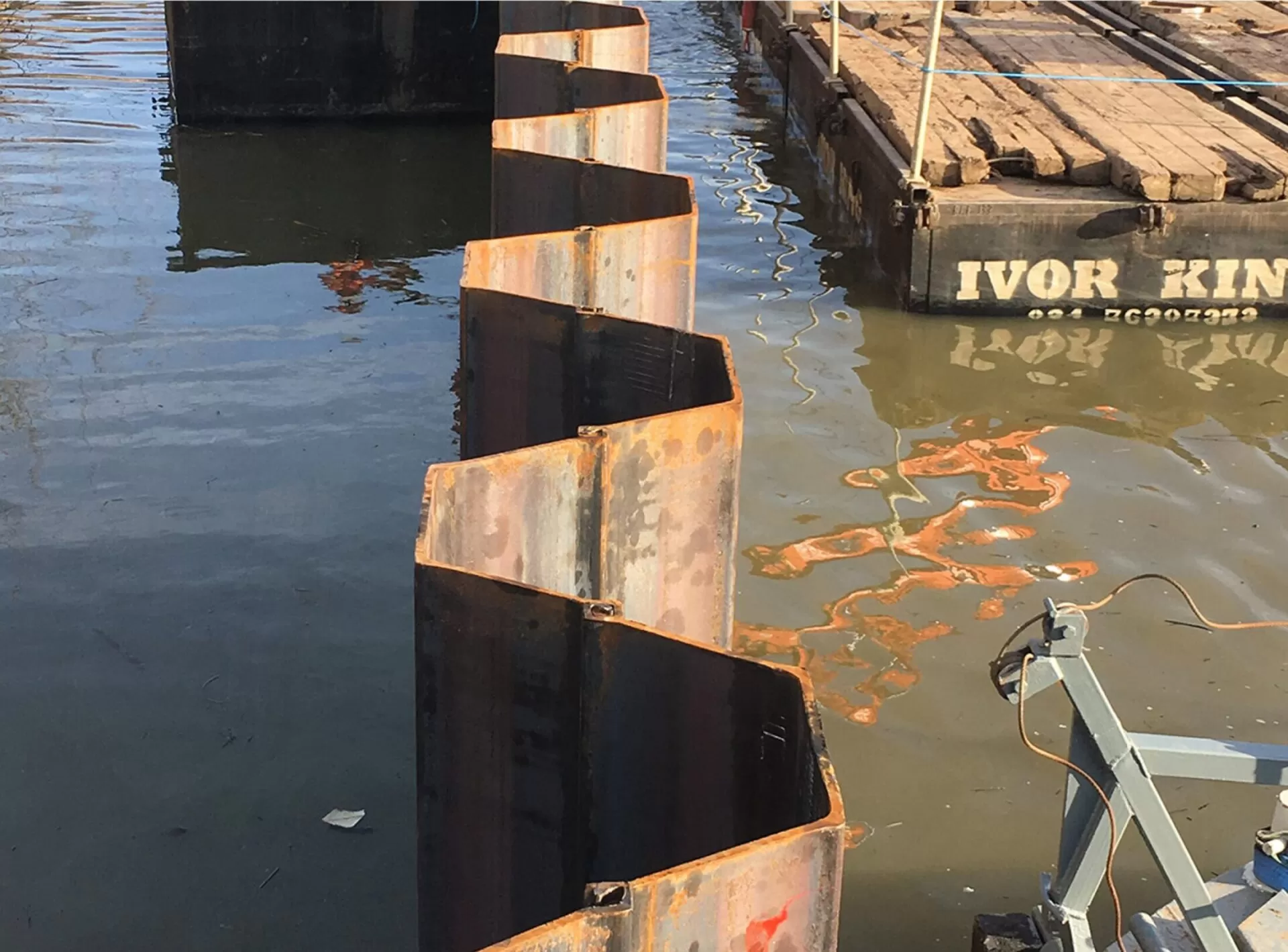 Piling work