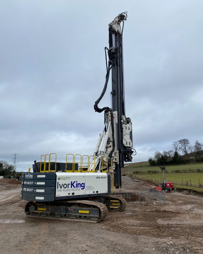 Piling work