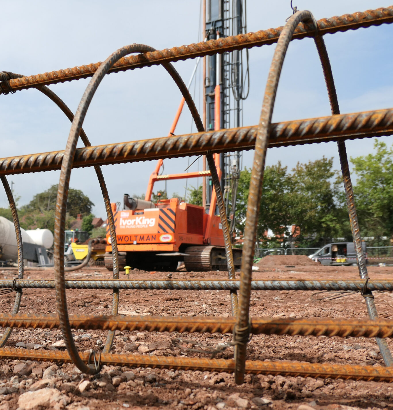 Piling Solutions | Sheet & Bored Piling | Ivor King - The Piling People