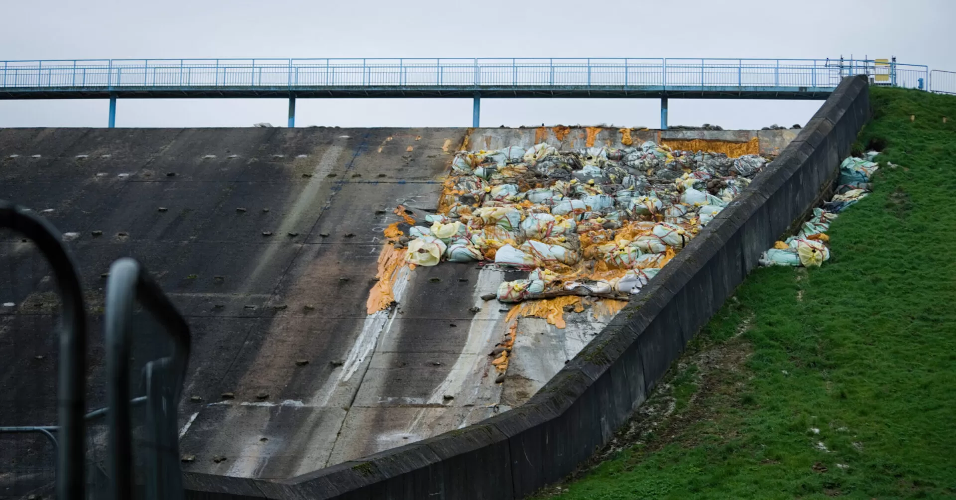 Toddbrook Reservoir, Whaley Bridge, High Peak image after dam co