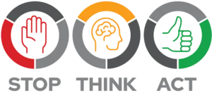 Safety First - Stop think Act